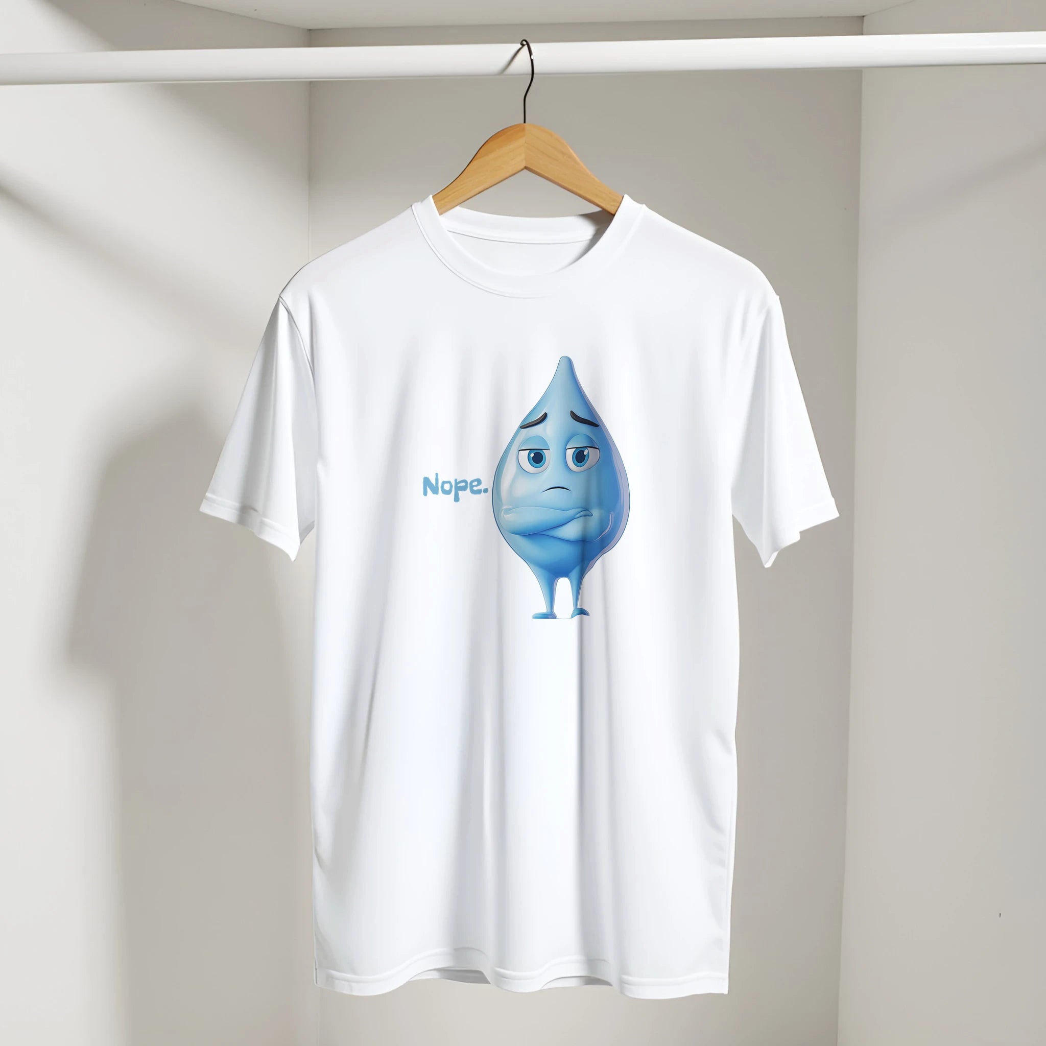 Nope Arabic Graphic Tee, Arabic graphic design by Cairo NYC